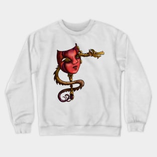 Dragon Masque Crewneck Sweatshirt